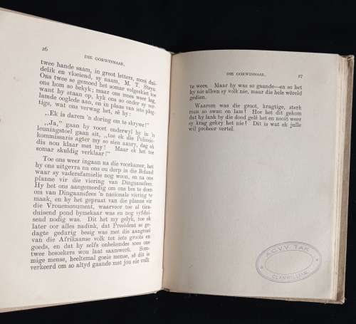 Die Oorwinnaar: Verhale van President Steyn by M. E. Rothmann
