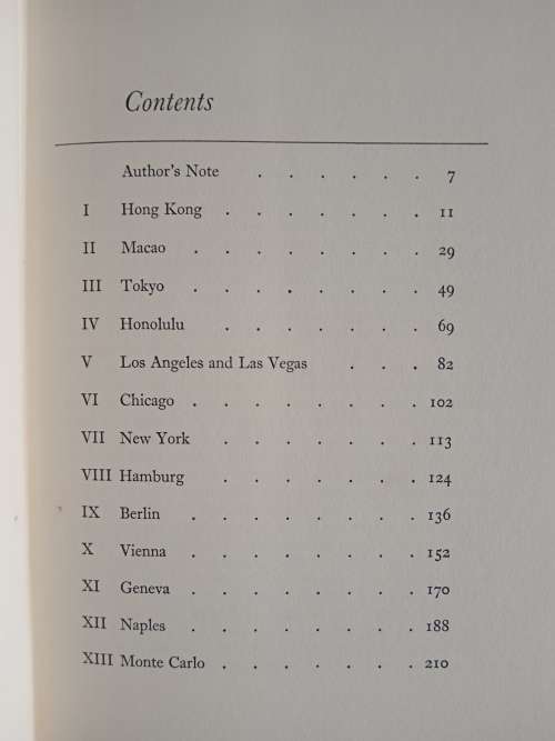Thrilling Cities by Ian Fleming