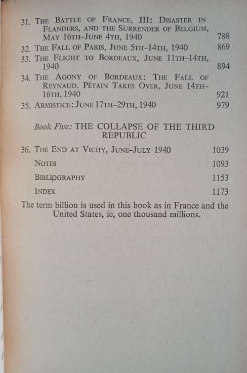 The Collapse of the Third Republic by William L. Shirer