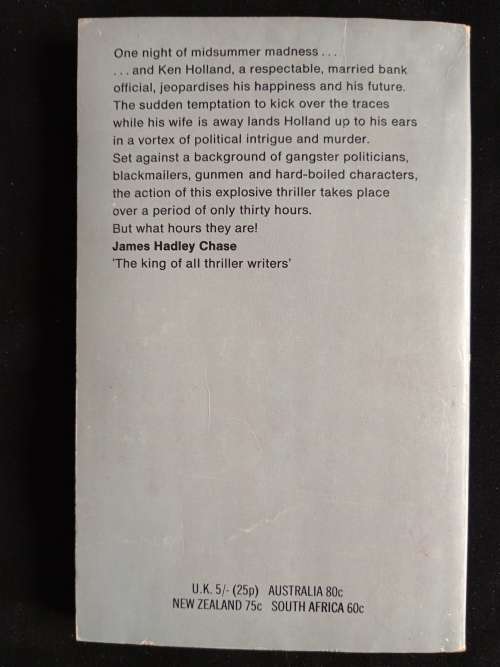 Tiger by the Tail by James Hadley Chase