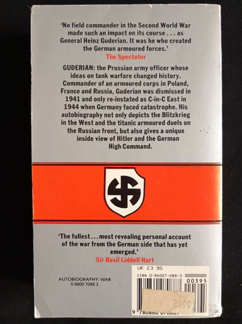 Panzer Leader by General Heinz Guderian - Translated by Constantine Fitzgibbon