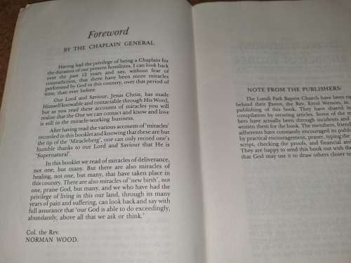 God.....in Zimbabwe Rhodesia - Rev Errol C Wesson
