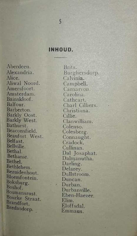 De Oorsprong Van Zuidafrikaanse Plaatsnamen - Gerard Joubert