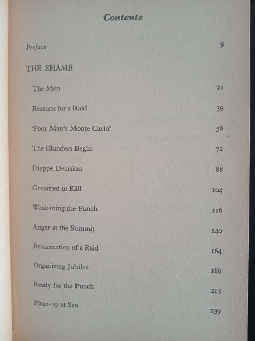 Dieppe The Shame & The Glory by Terence Robertson