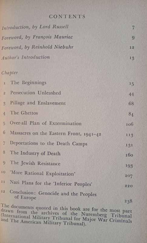 Harvest of Hate by Leon Poliakov