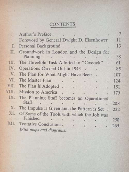 Overture to Overload by Lt. Gen. Sir Frederick Morgan, K. C. B. (Cossac)
