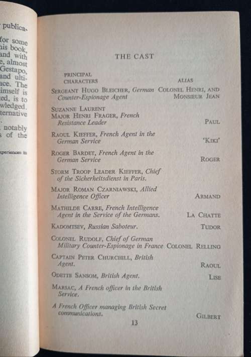 Colonel Henri`s Story - Edited by Ian Colvin