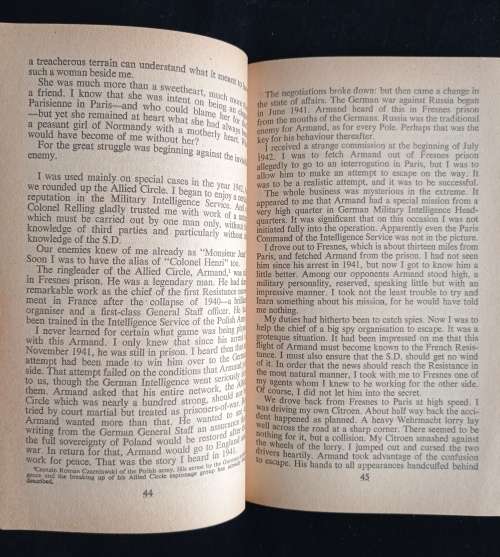 Colonel Henri`s Story - Edited by Ian Colvin