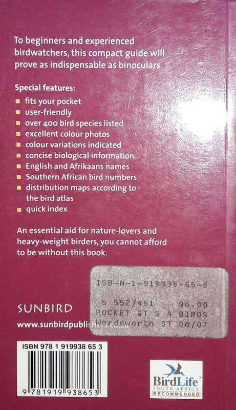 Pocket-guide To Southern African Birds - Burger Cillie - Ulrich Oberprieler