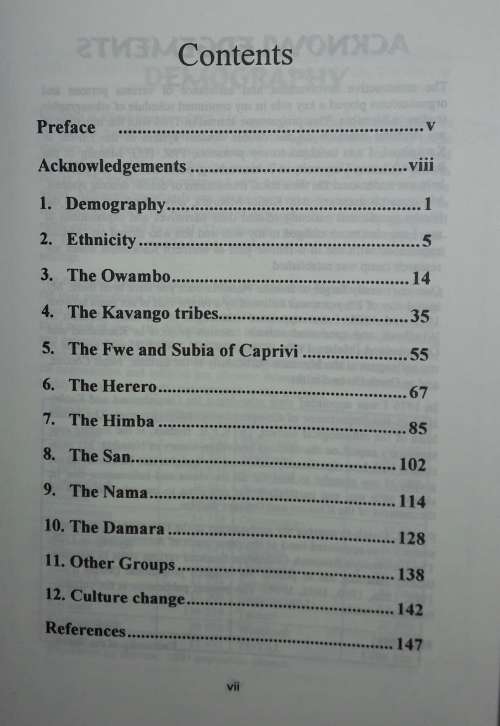 Peoples Of Namibia - J S Malan