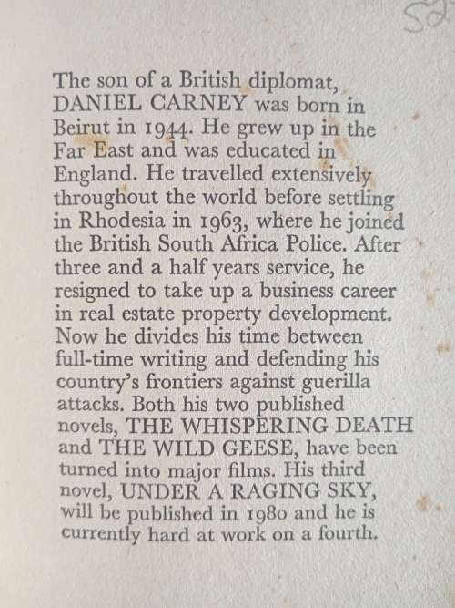 The Whispering Death by Daniel Carney