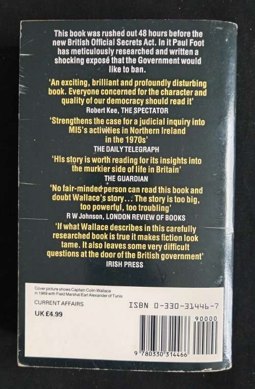 Who Framed Collin Wallace? by Paul Foot