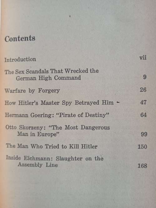 True Tales of Hitler`s Reich by Richard Hanser