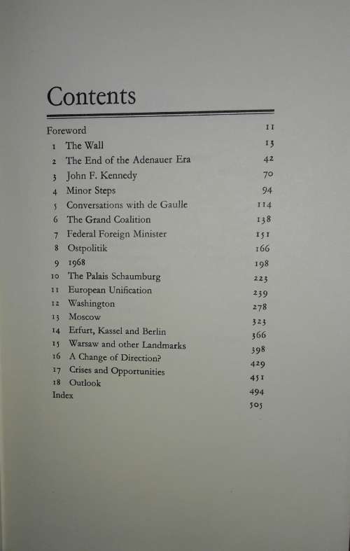 Willy Brandt - People And Politics - Maxwell Brownjohn