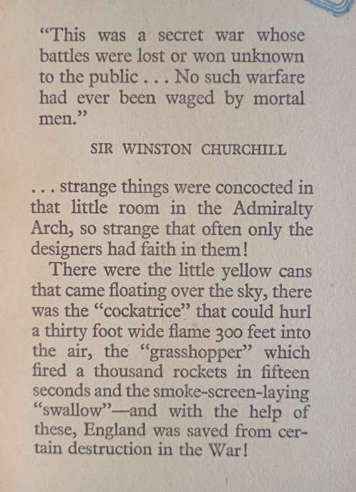 The Secret War by Gerald Pawle