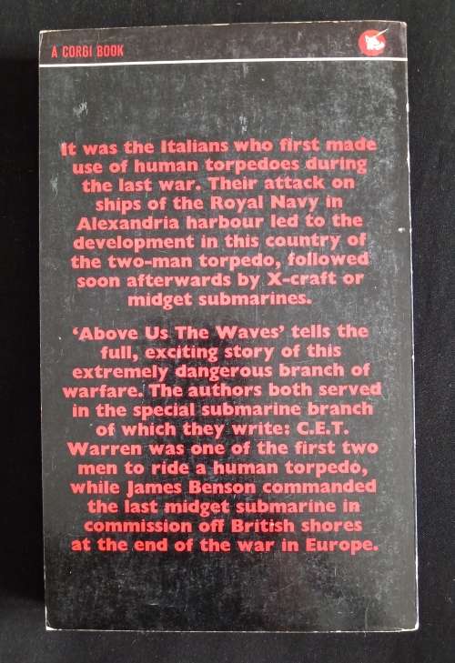 Above Us The Waves by C. E. T. Warren & James Benson