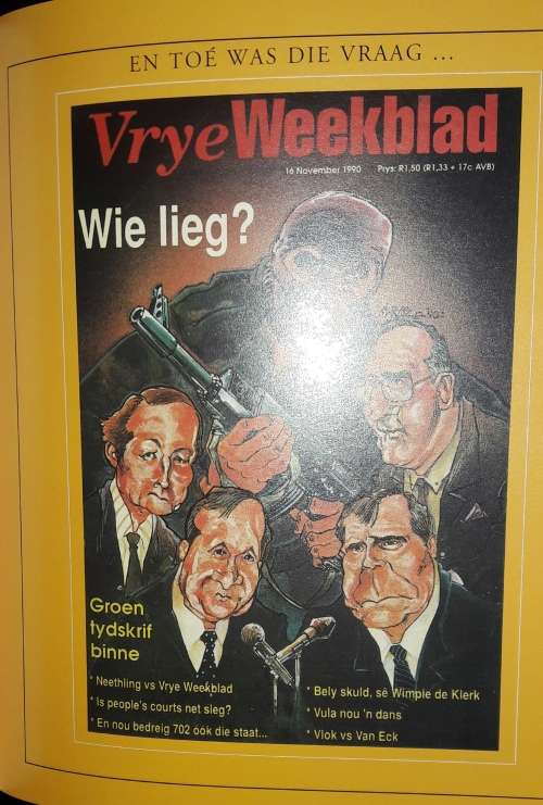 Vrye Weekblad - Max Du Preez