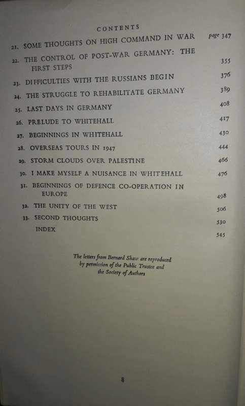 The Memoirs Of Field-Marshal Montgomery - Montgomery Of Alamein