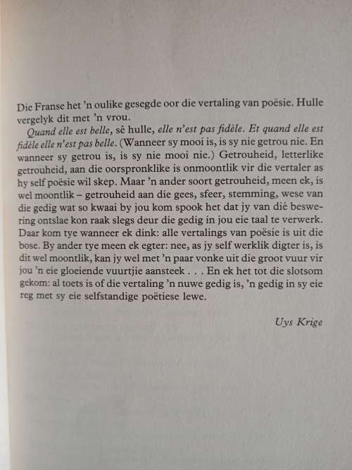 Verse van Lorca by Uys Krige