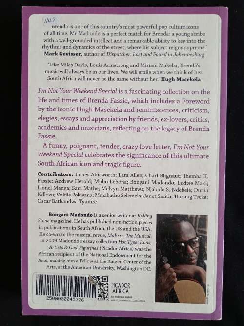 I`m Not Your Weekend Special - Edited by Bongani Madondo