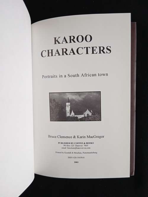 Karoo Characters by Bruce Clemence & Karin MacGregor