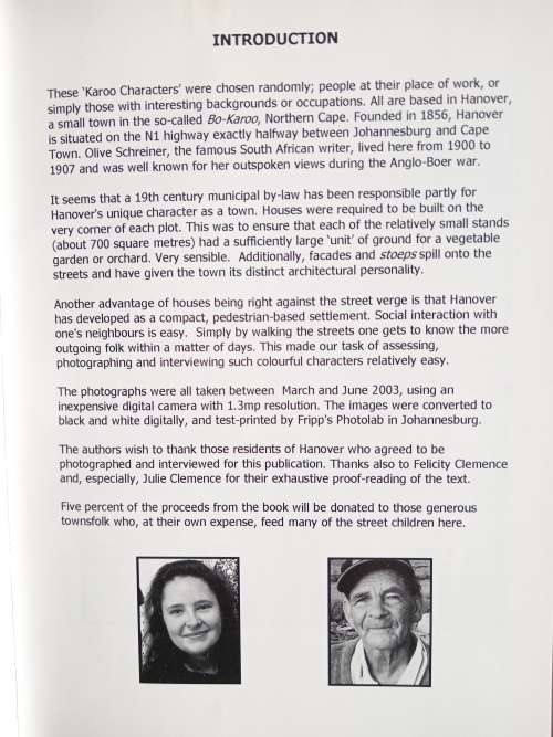 Karoo Characters by Bruce Clemence & Karin MacGregor