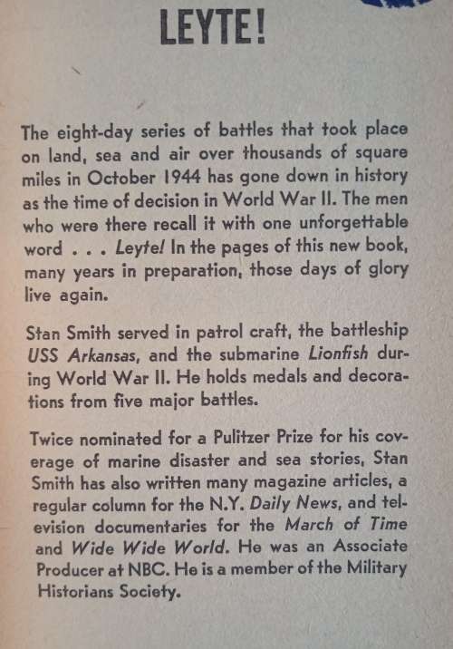 The Battle of Leyte Gulf by Stan Smith