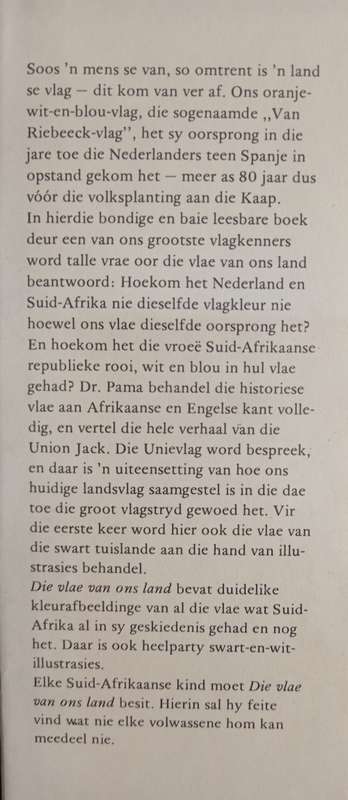 Die Vlae van Ons Land by C. Pama