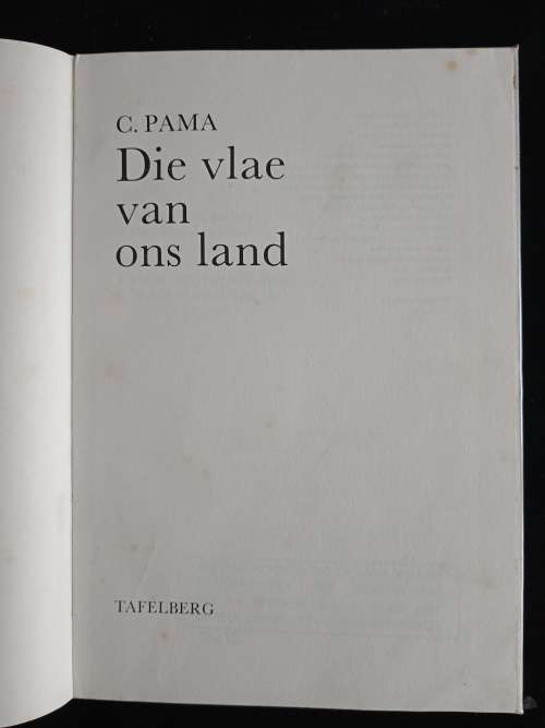 Die Vlae van Ons Land by C. Pama