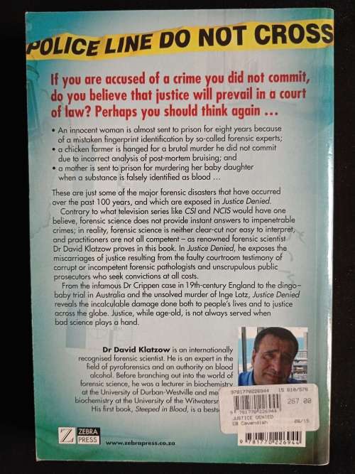 Justice Denied by David Klatzow