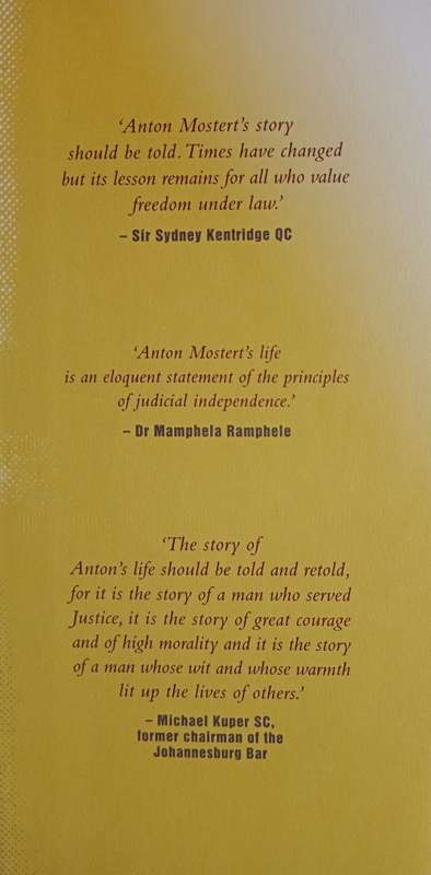 Thank You, Judge Mostert! by Carmel Rickard