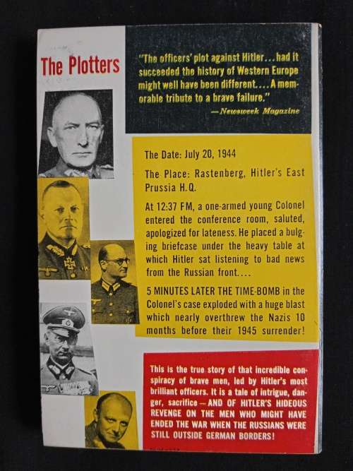 Officer`s Plot to Kill Hitler by Constantine Fitzgibbon