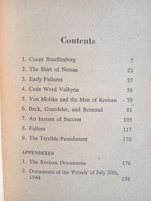 Officer`s Plot to Kill Hitler by Constantine Fitzgibbon