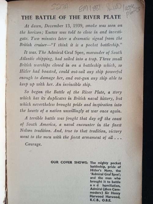 The Battle of the River Plate by Gordon Landsborough