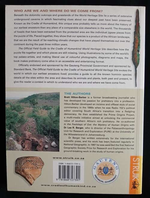 The Official Guide to the Cradle of Humankind by Brett Hilton-Barber & Dr. Lee R. Berger