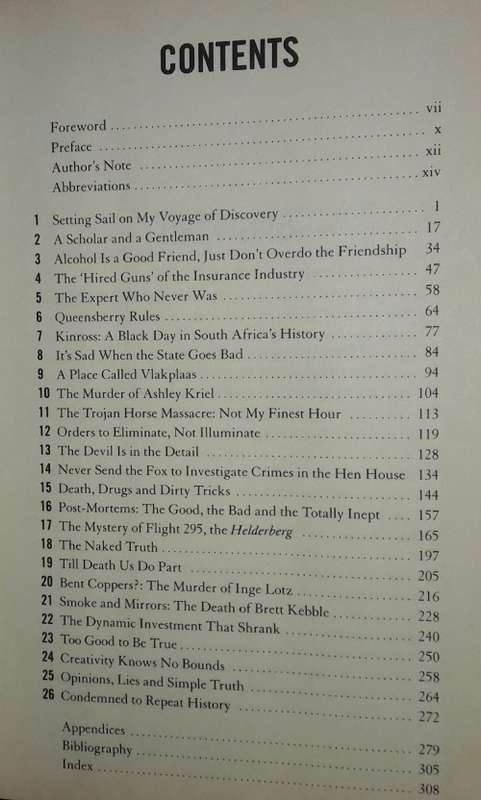 Steeped in Blood - The Life  And Times Of A Forensic Scientist - David Klatzow