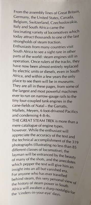 The Great Steam Trek by C. P. Lewis & A. A. Jorgensen