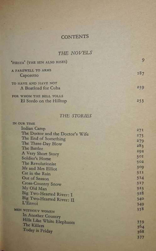 The Essential Hemmingway
