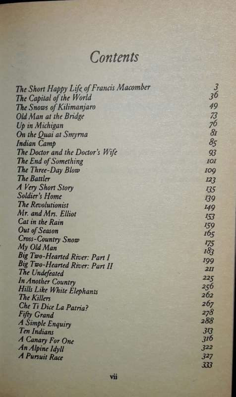 The First Forty-Nine Stories - Ernest Hemmingway