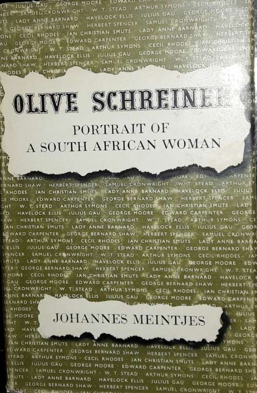 Portrait Of A South African Woman - Olive Schreiner