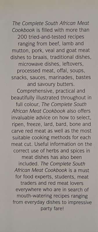 The Complete South African Meat Cookbook Compiled by the Home Economists of the Meat Board