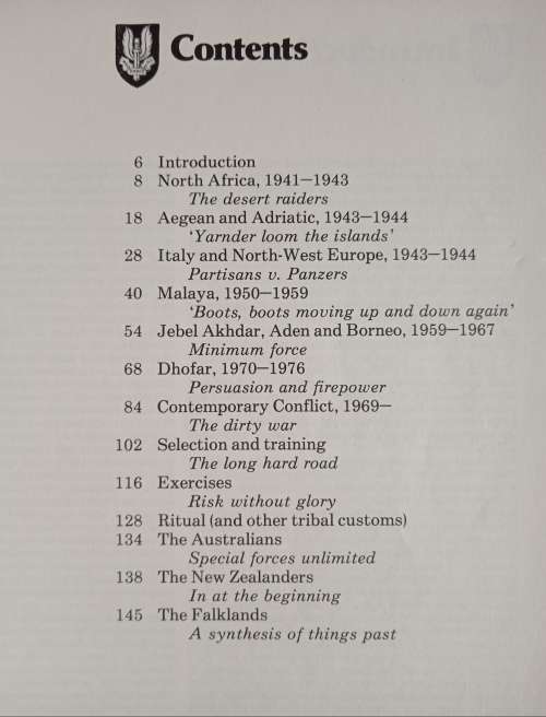 This is the SA`s by Tony Geraghty