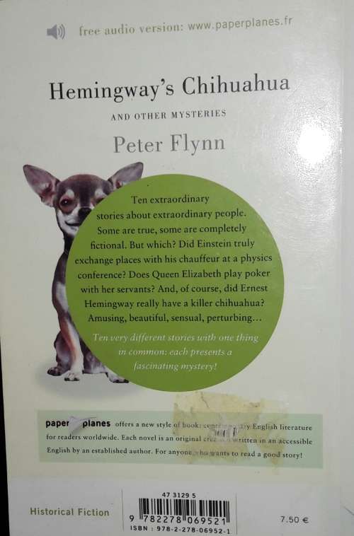 Hemingway`s Chihuahua - Peter Flynn