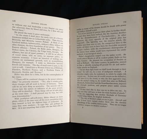 Hitler Speaks by Hermann Rauschning