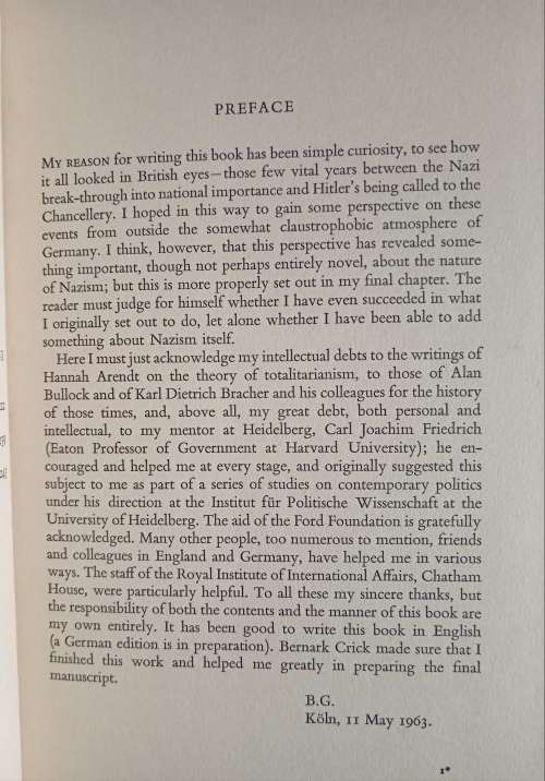 A Mirror of Nazism by Dr Brigitte Granzow