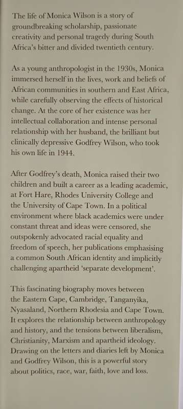 The Fires Beneath The Life of Monica Wilson, South African Anthropologist by Seán Morrow