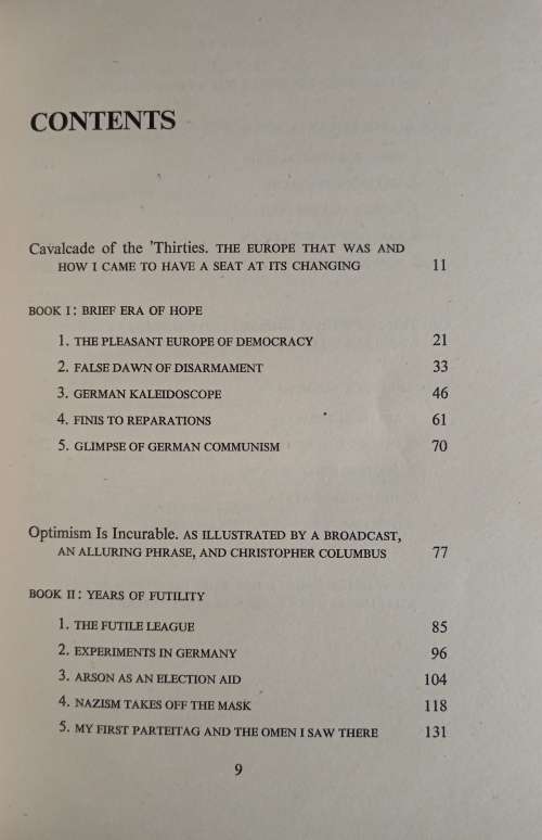 The Storm Breaks by Frederick T Birchall(Chief European Correspondent of the New York Times,1932-39)