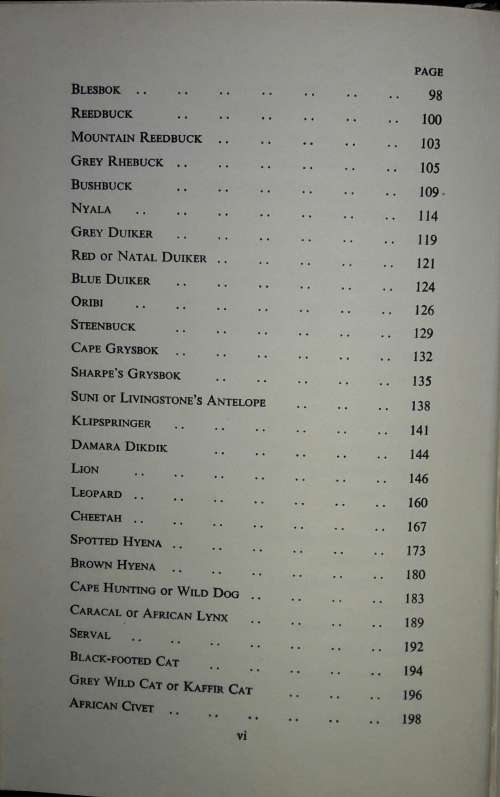 The Game Animals Of Southern Africa - C T Astley Maberly