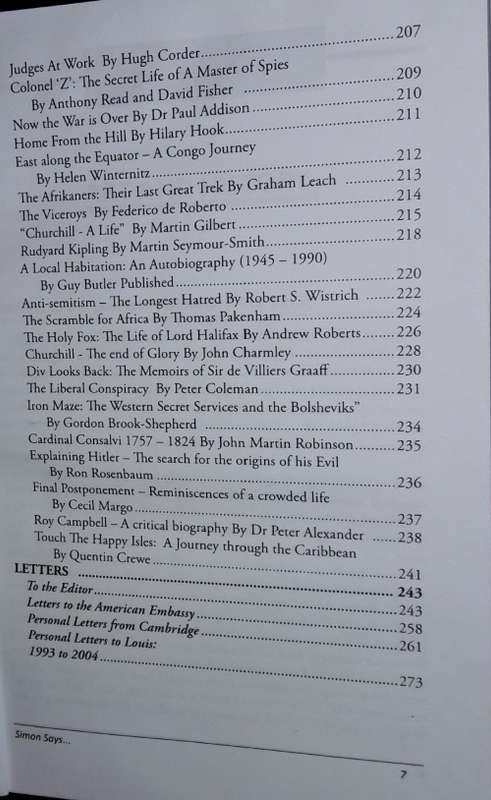 Simon Says ... - Selected Writings Of Simon Roberts - Joy Roberts