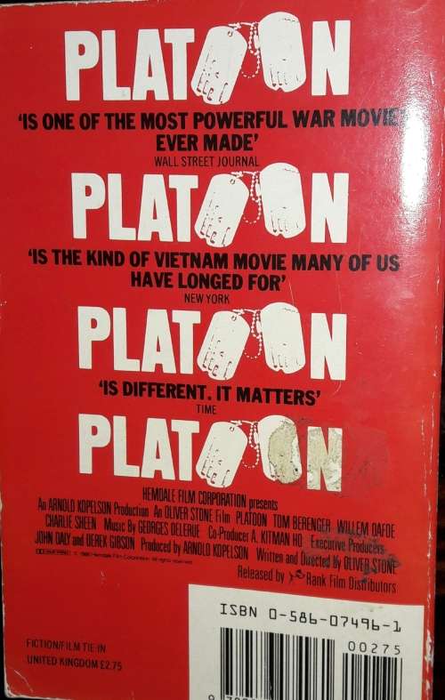 Platoon - Dale A Dye